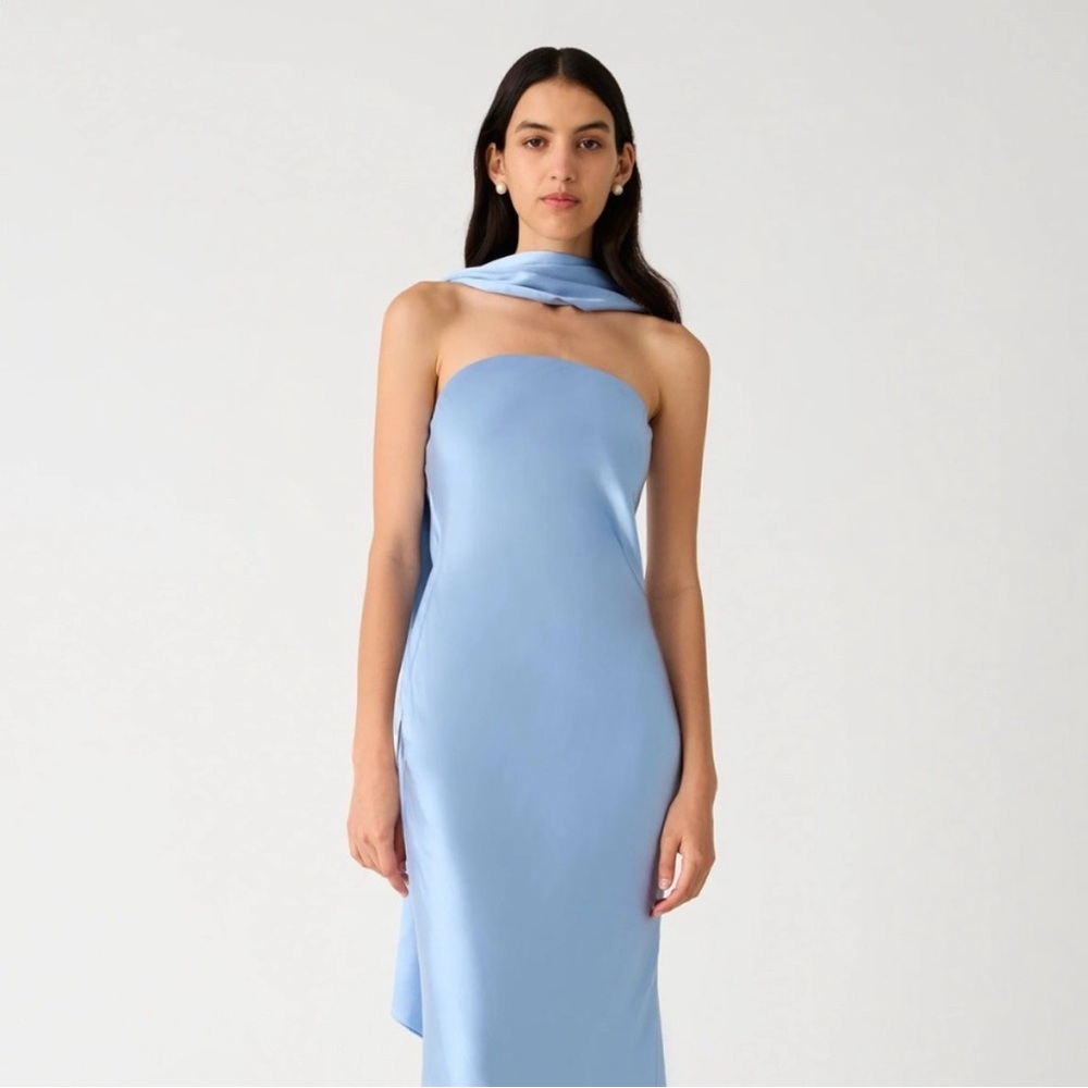 Misha Collection Lilah Scarf Neck Dress
